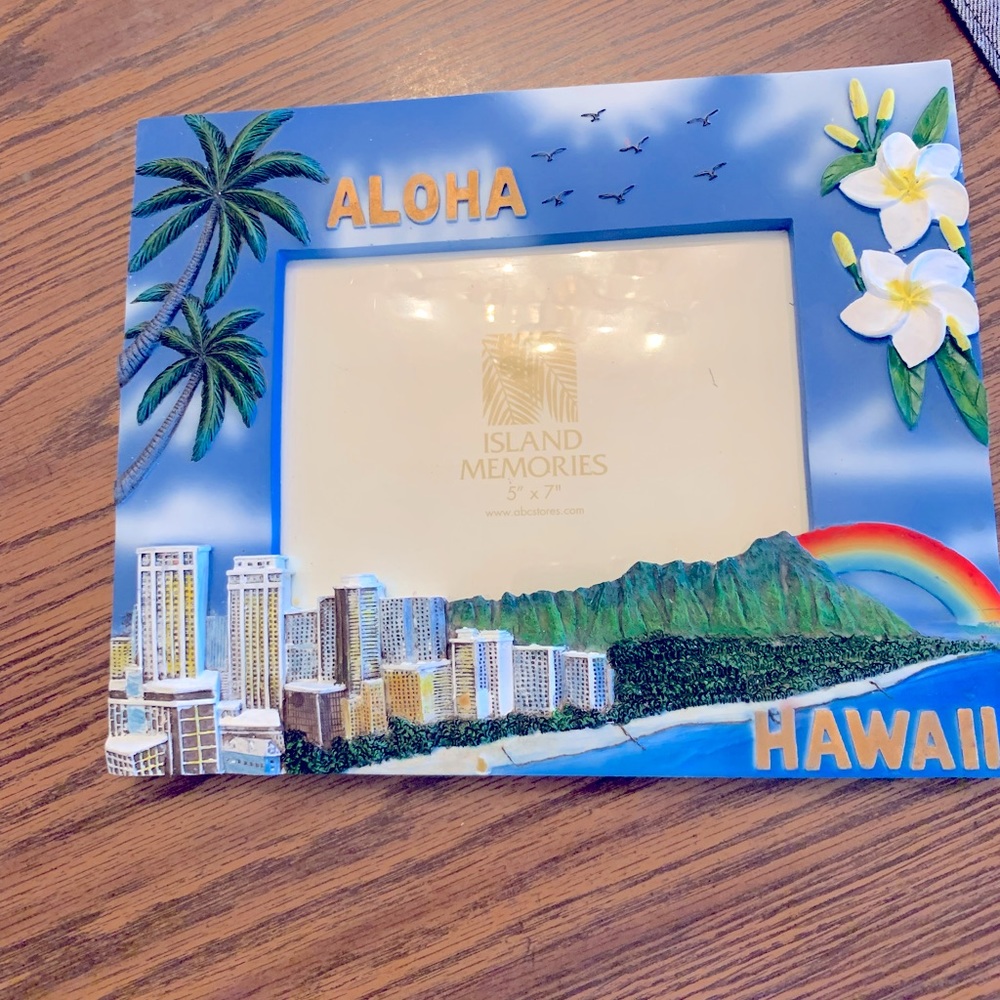 Hawaiian photo frame